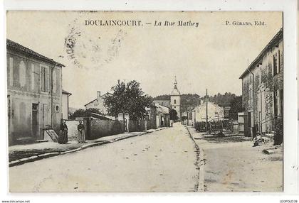 Doulaincourt La Rue Mathey