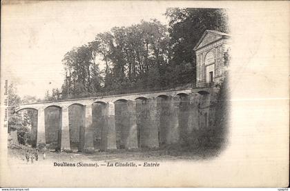 Doullens - La Citadelle - Entree - CPA