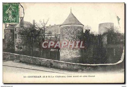 CPA Dourdan le chateau