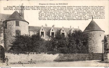Dourdan - Chateau - CPA