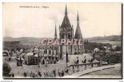 Dourdan - L'Eglise - CPA