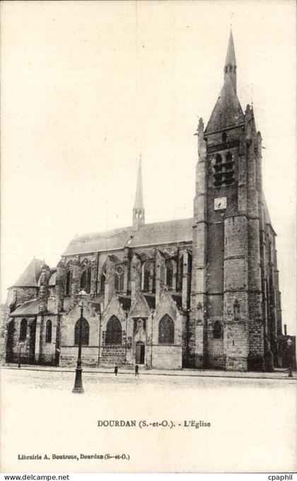 Dourdan - L'Eglise - CPA