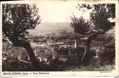 CPA Draguignan Var Vue generale
