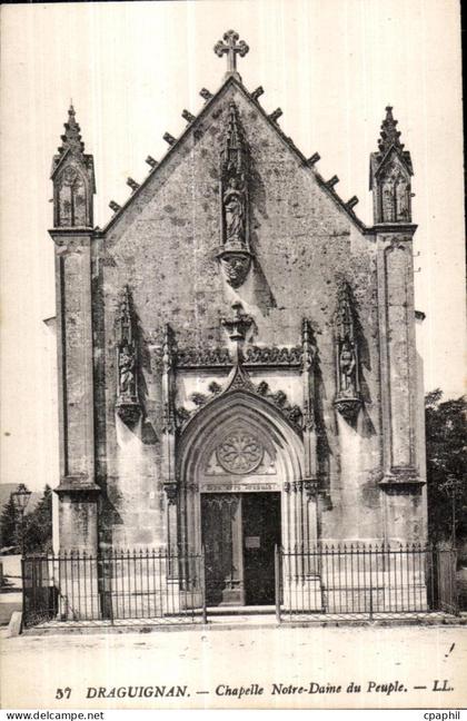 Draguignan - Chapelle Notre Dame de Peuple - CPA