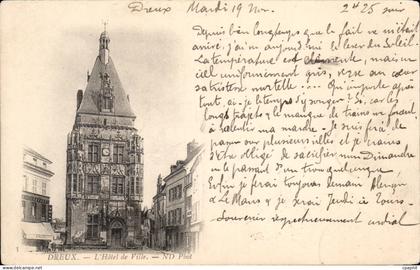 CPA Dreux L'hotel de ville