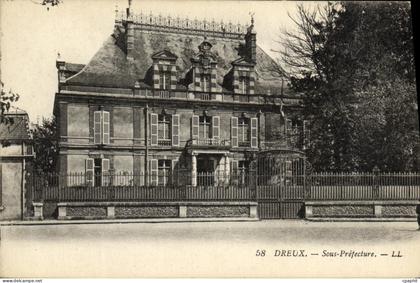 CPA Dreux Sous Prefecture