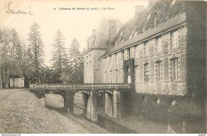 CPA Chateau de Droue L et C Le Pont