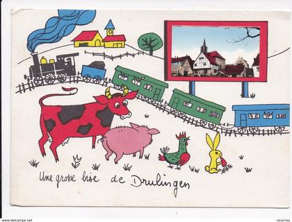 CP 67 DRULINGEN Une grosse bise