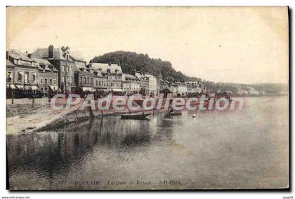 CPA Duclair le Quai de Rouen