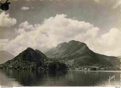 74 - Duingt - Les bords du Lac à Duingt vus de Talloires - Carte dentelée - CPSM grand format - Voir Scans Recto-Verso