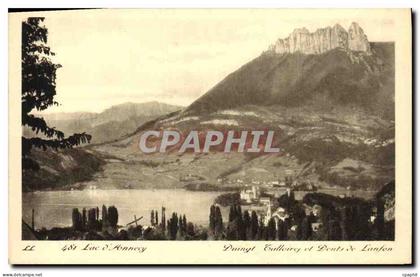 CPA Annecy Duingt Balloire et Dents de Lanfon