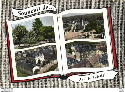 Souvenir de Dun le Palestel "multi vues"
