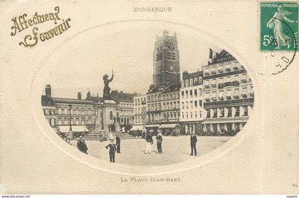 CPA Affectuex Souvenir Dunkerque