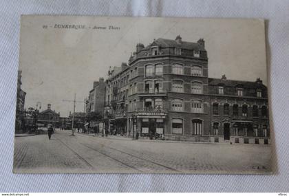 Dunkerque, avenue Thiers, Nord 59