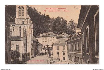 Eaux-Bonnes – L’église, Les Basses-Pyrénées