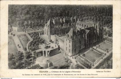 CPA Ecouen Chateau de la Legion d'Honneur Ce Chateau fut Construit en