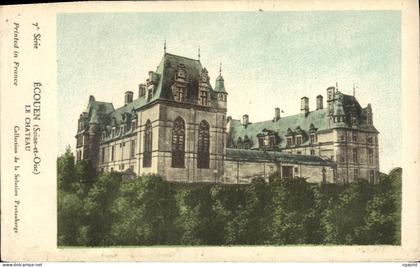 CPA Ecouen S et O Le Chateau