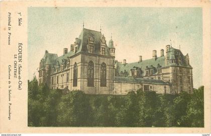 CPA Ecouen seine et oise le chateau