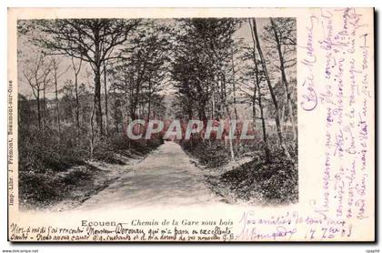 Ecouen - Chemin de la Gare sous bois CPA