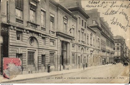 CPA Paris L'Ecole Des Ponte Et Chaussees