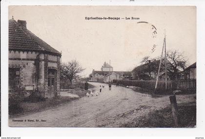 CPA 89 EGRISELLES LE BOCAGE Les Bruns