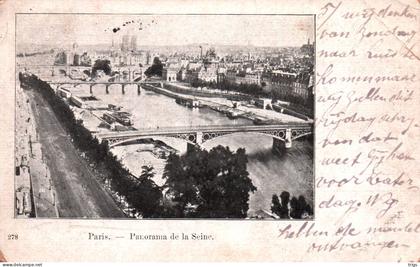 Paris - Panorama de la Seine