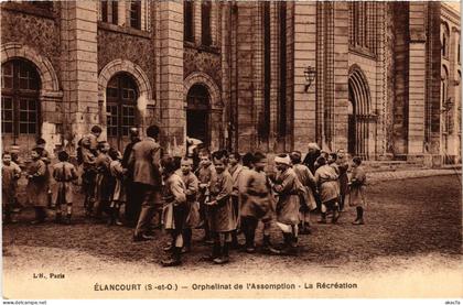 CPA ELANCOURT Orphelinat de l'Assomption - La Recreation (1412269)