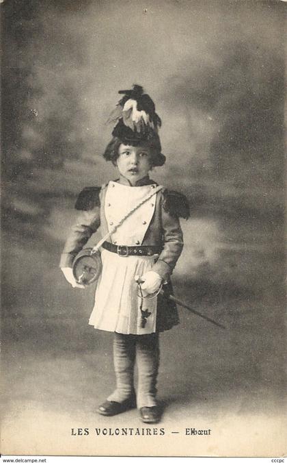 CPA Elbeuf Les volontaires - enfant costumé