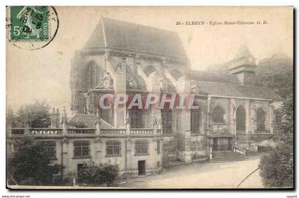 Elbeuf St Aubin - L'Eglise Saint Etienne - CPA