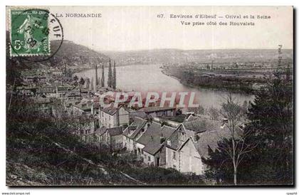 Environs d Elbeuf - Orival et la Seine - CPA