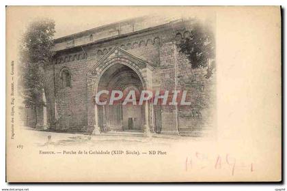 CPA Embrun Porche De la cathedrale