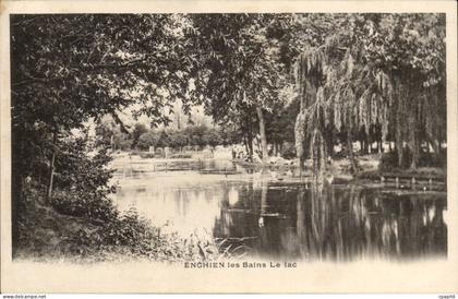 Enghien les Bains CPA Le lac