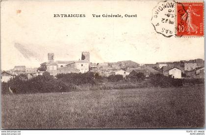 84 ENTRAIGUES - Vue generale ouest