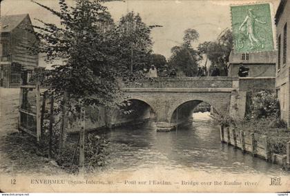 CPA Envermeu Pont Sur l'Eaulne