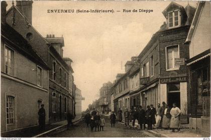 CPA Envermeu Rue de Dieppe (1391825)