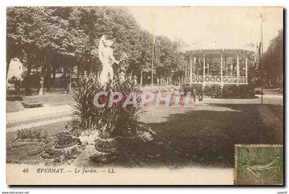 CPA Epernay Le Jardin