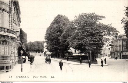CPA Epernay Place Thiers