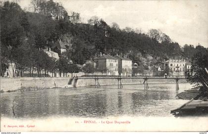 CPA Epinal Le quai Dogneville