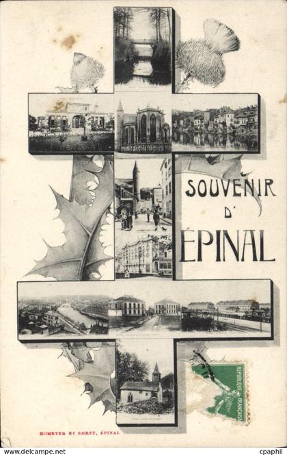 CPA Souvenir De Epinal
