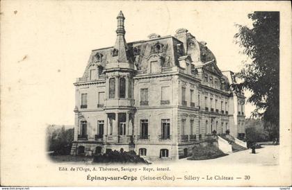 CPA Epinay Sur Orge Sillery Le Château