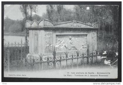 60 Ermenonville rousseau tombeau D60D K60446K C60213C RH047571