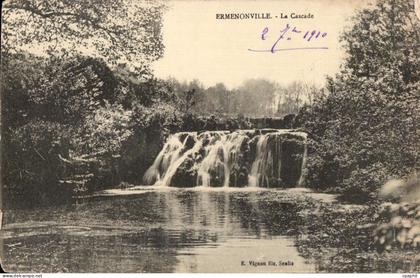 CPA Ermenonville La Cascade