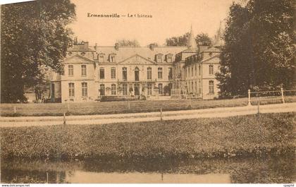 CPA Ermenonville le chateau