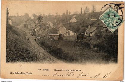 CPA Ernee - Quartier des chauffaux (191037)