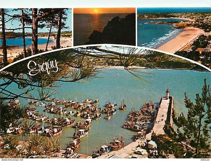 Carte Postale - 22 - Erquy - Multivues - Bateaux - Flamme Postale de Erquy - CPM - Voir Scans Recto-Verso - Poscard - Ca