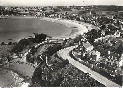 CPSM Erquy-Plages vue aérienne La plage