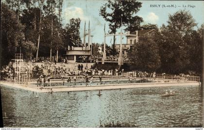 CPA Esbly La Plage