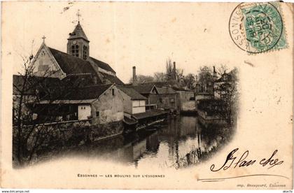 CPA ESSONNES - Les Moulins sur L'Essonnes (384895)