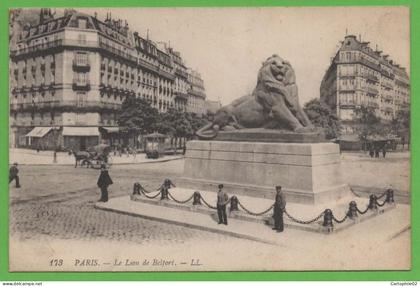 75 - Paris - Le Lion de Belfort