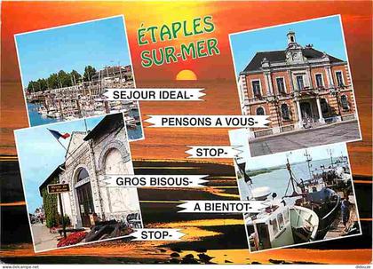 62 - Etaples sur Mer - Multivues - Bateaux - CPM - Voir Scans Recto-Verso
